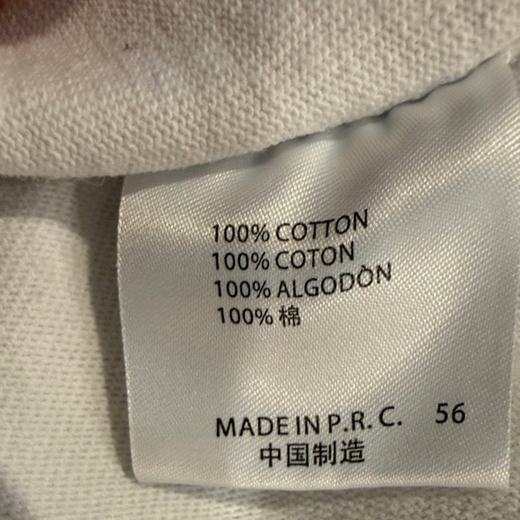 Brandy Melville M Malibu Cream and Blue Sweatshirt - Picture 8 of 8